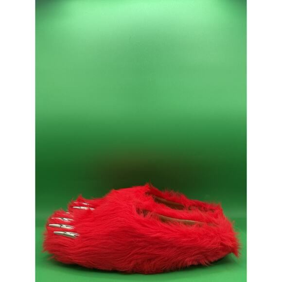 Bravest Studios Bear Claw Mules Red Size 12 Brand New In Box - Picture 3 of 5